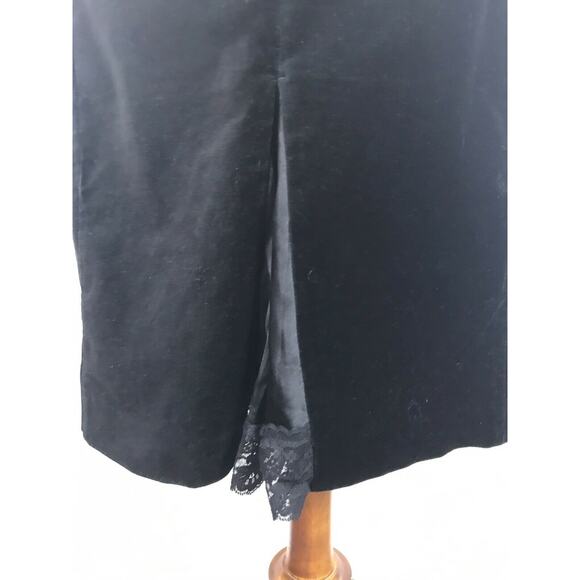 Club Monaco Velvet Buttons Lace Pencil Skirt - Picture 8 of 9